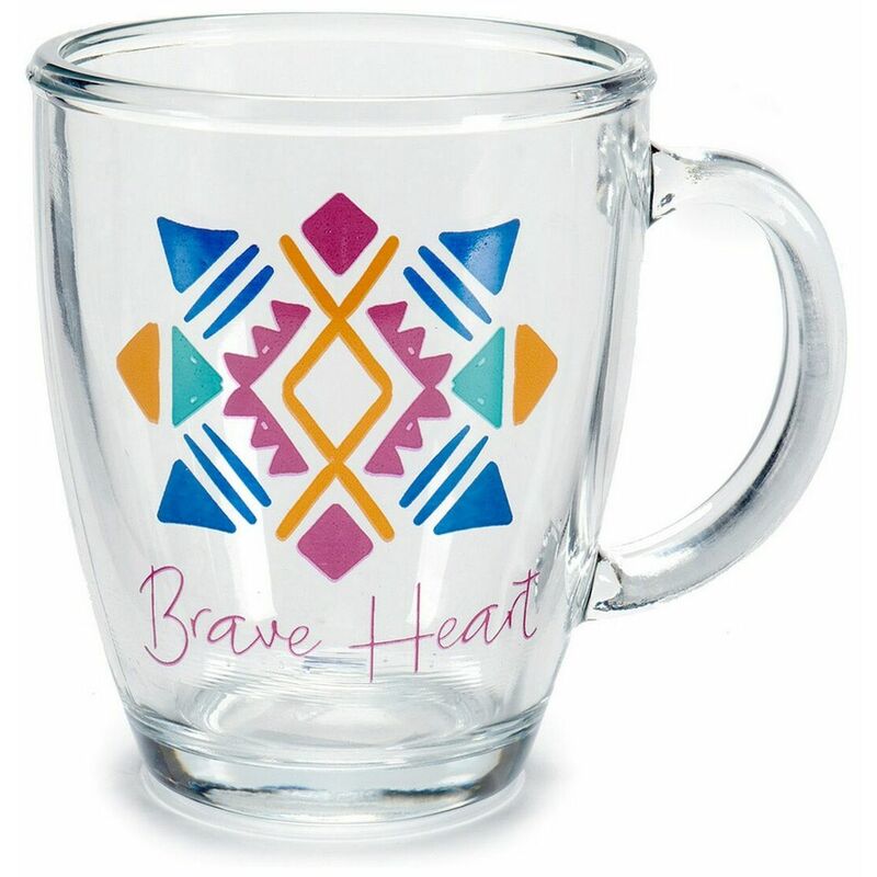 

Vivalto Taza Vivalto Brave Heart Transparente (320 ml) (18 x 11 x 27 cm)