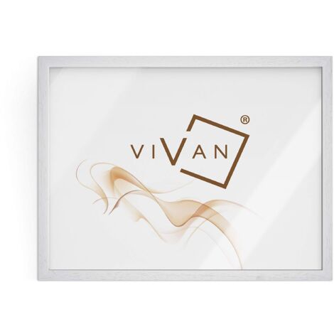 VIVAN Riquadro Cornice, Bianco (Opaco), 18x24