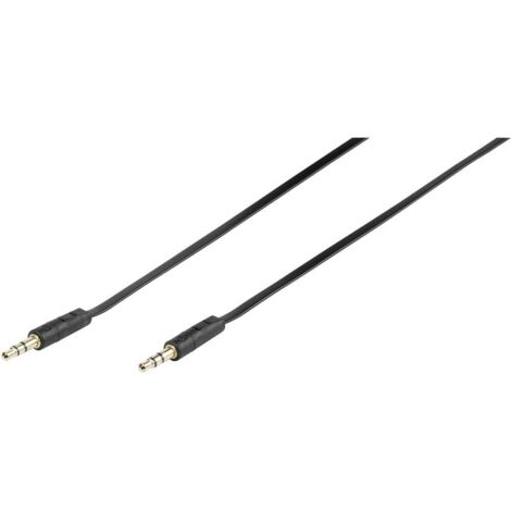 Vivanco 46/10 15FG cavo audio 1,5 m 3.5mm Nero