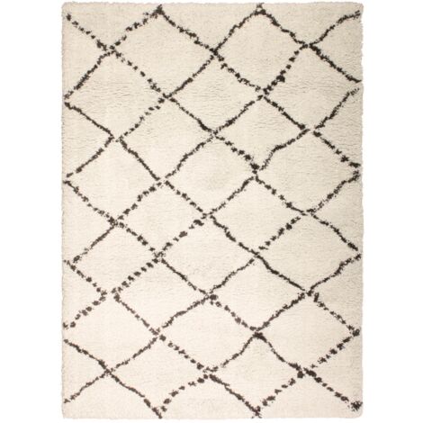 VIVARAISE - Tapis d'intérieur Vivaraise Casablanca - 120 x 170 cm en polypropylène et jute, couleur beige
