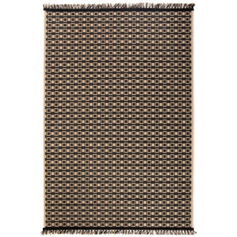 VIVARAISE - Tapis Vivaraise Pablo - Tapis bohème naturel 160 x 230 cm en polypropylène
