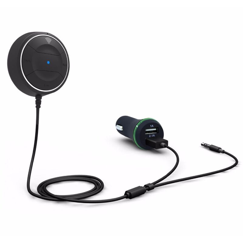 Vivavoce nfc Car Kit Bluetooth compatibile Aux