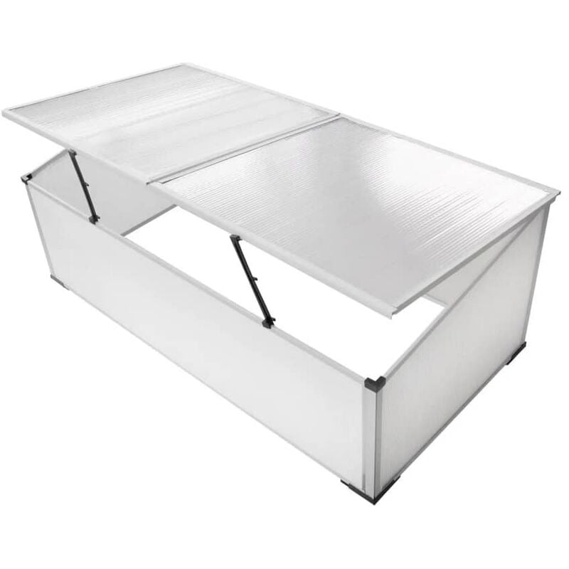 

Vivero Para Plantas Invernadero 2 Tapas 110X41X55cm - Transparente