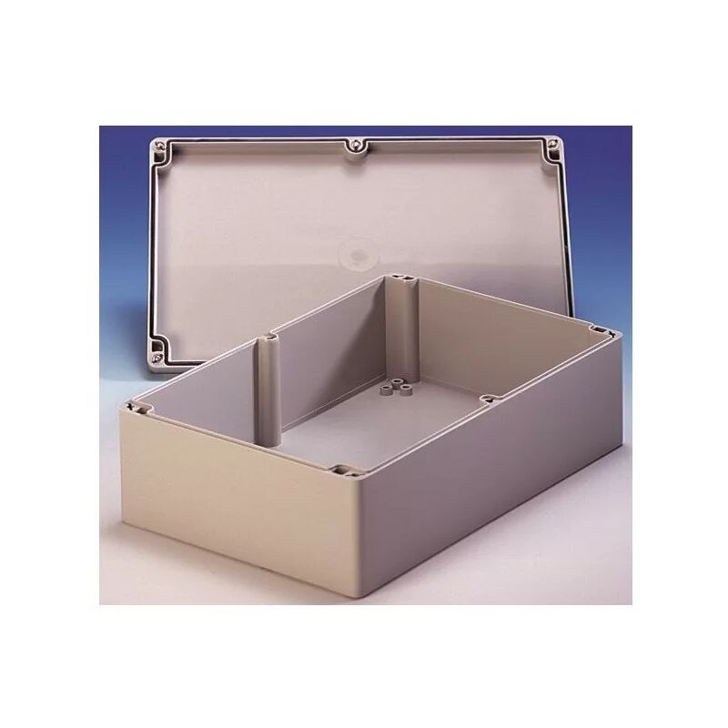 

vivienda Abtech ZPS1 industrial con PC - capucha gris - 52x50x35mm