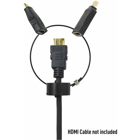 VivoLink PROADRING2 Adattatore cavo HDMI HDMI Mini + HDMI Micro Nero - Adattatore cavo (HDMI, HDMI Mini + HDMI Micro, Connettore maschio / Connettore femmina, Nero)