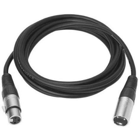 Vivolink PROAUDXLRMF2 cable de audio 2 m XLR Negro