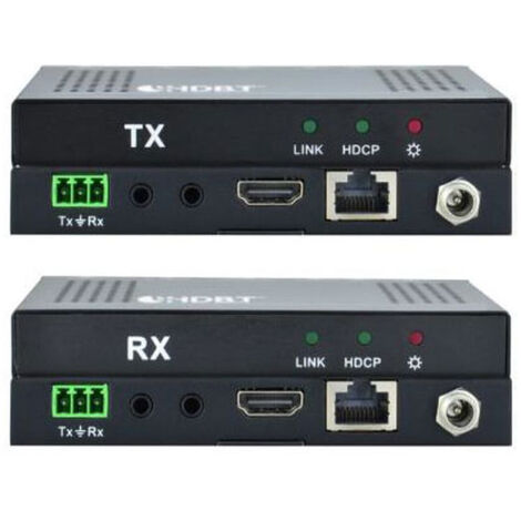 Vivolink VL120016 audio/video extender AV signal transmitter and receiver Noir