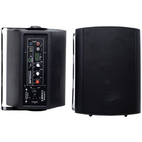 Vivolink VLSP65AB Haut-parleur à 2 voies De Noir Câblé 60 W