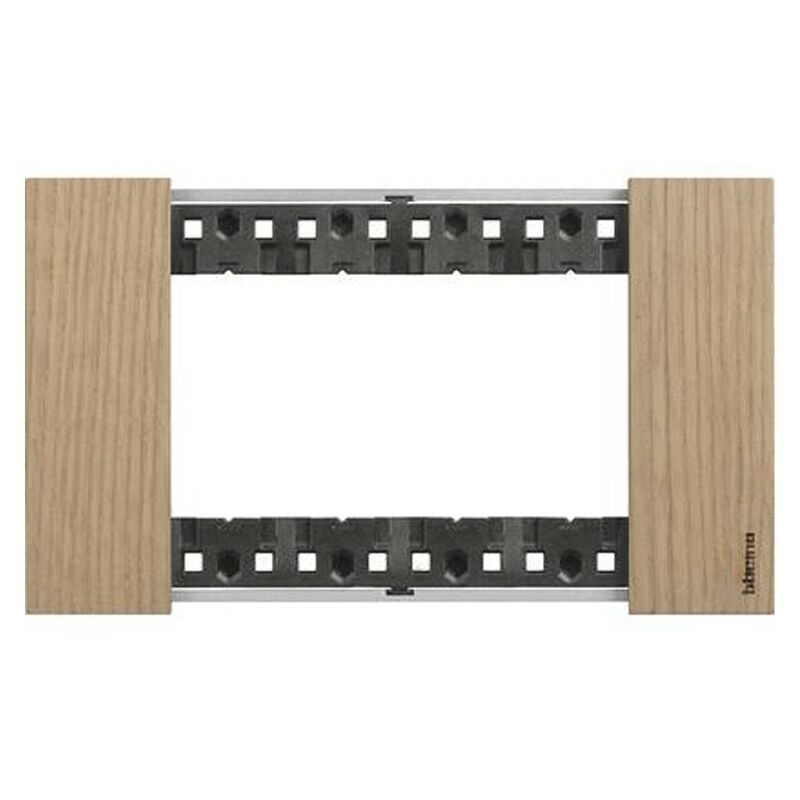 Living Now 4 Modules de couleur en bois de chêne KA4804LM - Bticino