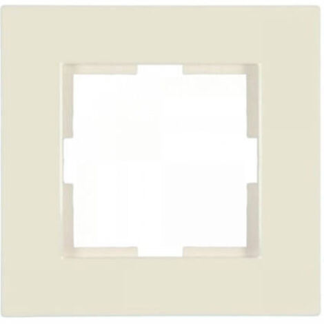 VK-90-96-02-70: KARRE 1-fach Rahmen, Farbe Creme