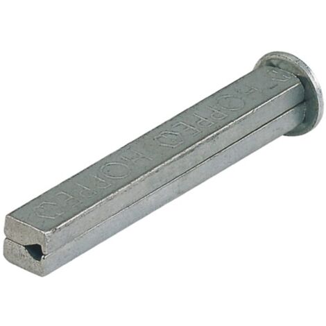 VK Pasador de perfil en I 4-KT.10x100mm Fe, galvanizado, dividido HOPPE