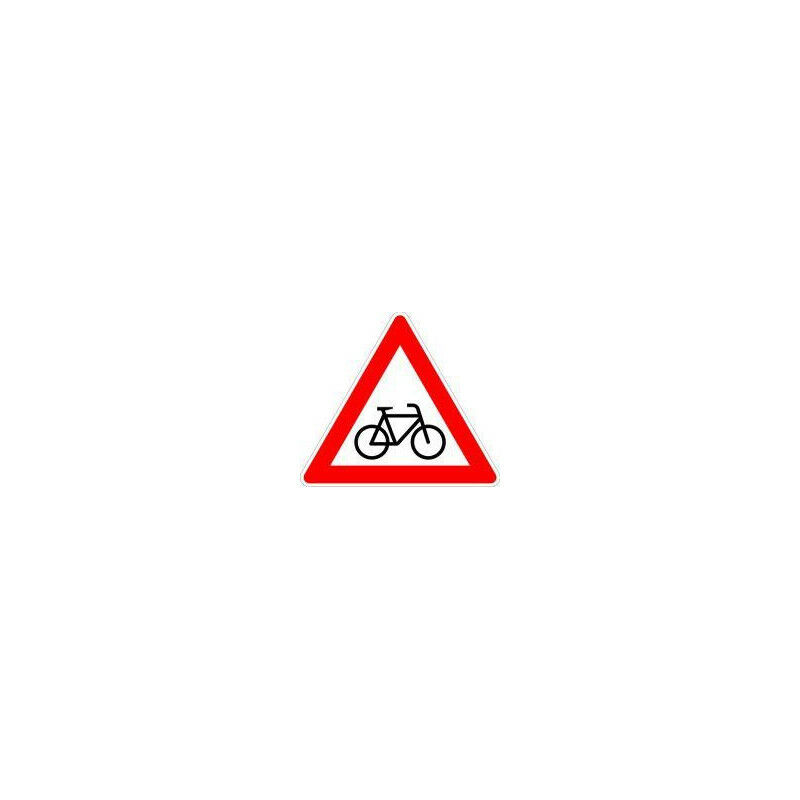 Image of VKZ.138-10 Triangle 900mm Crossing Cycling (a destra) Etichetta Ral Film RA1