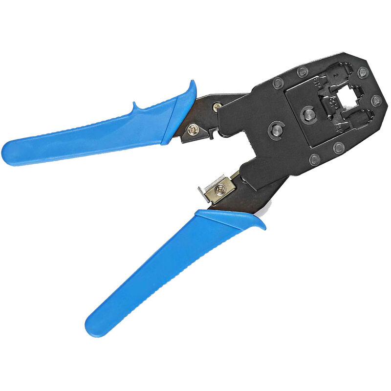 

Alicates de crimpado para RJ45 - RJ11 - RJ10 (Nedis CCGP89510BU)