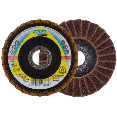 Vliesmopteller SMT 800 Special, gewölbt 115 mm Coarse