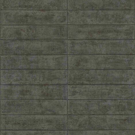 Vliestapete 499643 Tapete Industrial 53 x 1005 cm Rasch Factory V Schwarz