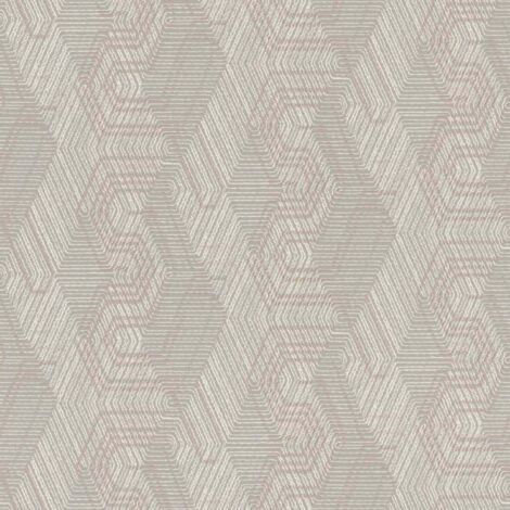 Vliestapete 751932 Tapete Grafik 53 x 1005 cm Rasch African Queen III Grau Braun
