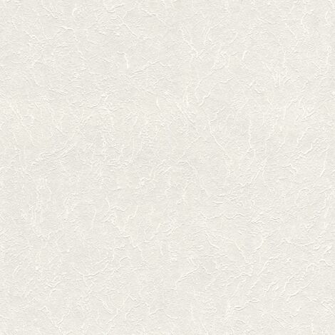 Vliestapete 816846 Tapete Uni Einfarbig 53 x 1005 cm Rasch Selection Weiß