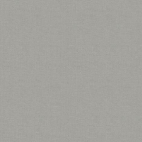 Vliestapete - Basic Textil Grau - 10m x 52cm