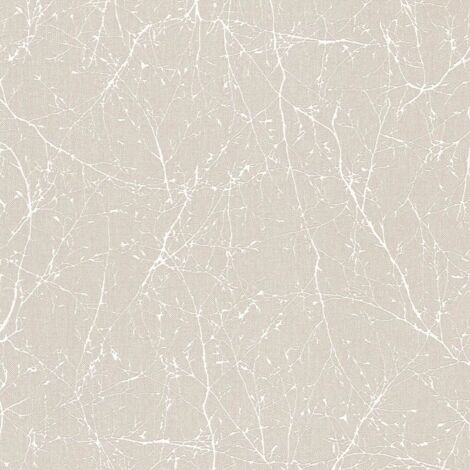 Vliestapete Beige Motiv Tapete Gemustert versetzter Ansatz  Elegance 3