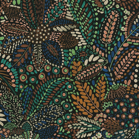 Vliestapete - Cuba II - Blau Blumen Floral A.S. Creation - 780252