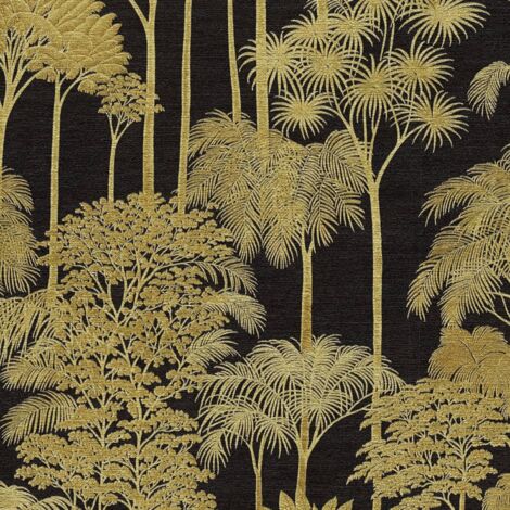 Vliestapete - Cuba II - Schwarz Botanical Dschungel A.S. Creation - 791623