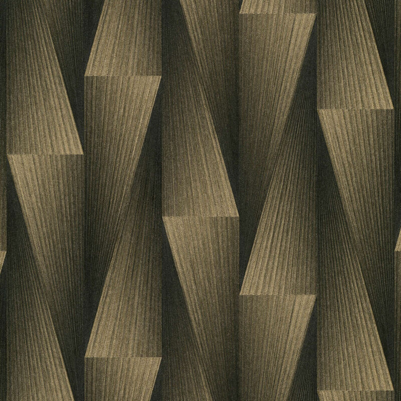 Vliestapete - Fashion For Walls 5 - Bronze Gold Schwarz Geometrisch Gmk Erismann - 1052615