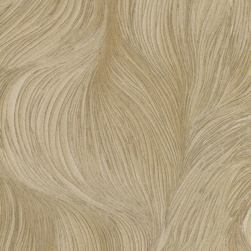 Vliestapete - Fashion For Walls 5 - Gold Streifen Wellen Gmk Erismann - 1052230