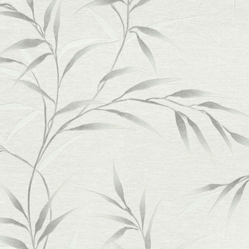 Vliestapete - Fashion For Walls 5 - Hellgrau Creme Grau Bäume Blätter Gmk Erismann - 1052831