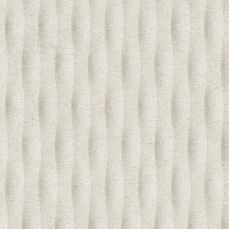 Vliestapete - Fashion for Walls 5 - Helltaupe Taupe Streifen Wellen GMK Erismann - 1052338
