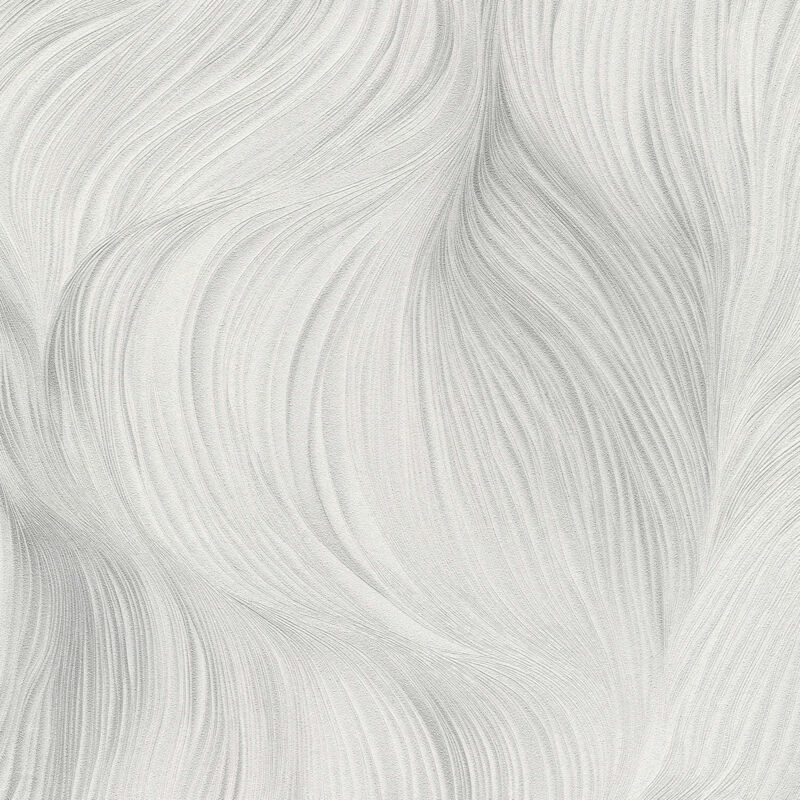 Vliestapete - Fashion For Walls 5 - Silber Streifen Wellen Gmk Erismann - 1052231