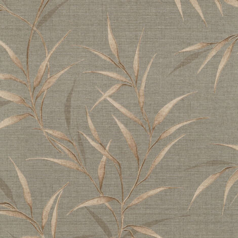 Vliestapete - Fashion for Walls 5 - Taupe Braun Grau Bäume Blätter GMK Erismann - 1052811