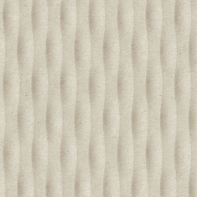 Vliestapete - Fashion For Walls 5 - Taupe Creme Beige Streifen Wellen Gmk Erismann - 1052302