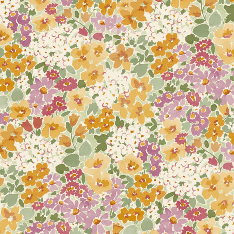 Vliestapete - Inia - Beige Weiß Creme Blumen Floral Grandeco - A80501