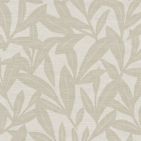 Vliestapete - La Terrasse - Taupe Creme Bäume Blätter Erismann - 1052132