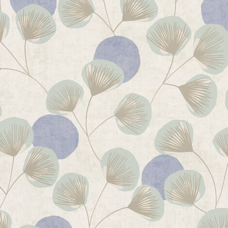 Vliestapete - Nordic Feeling - Grau Rosa Blumen Floral A.S. Creation - 791482