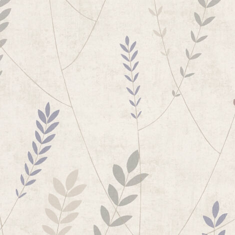 Vliestapete - PintWalls III - Braun Lila Blumen Floral A.S. Creation - 791867