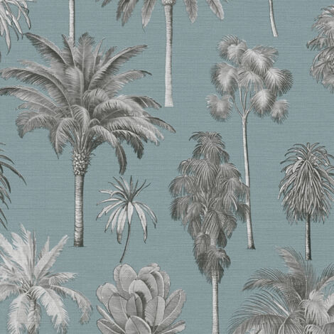 Vliestapete - PintWalls III - Grau Weiß Blumen Floral A.S. Creation - 791673