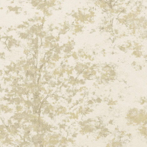 Vliestapete - Vibes & Styles - Blau Braun Metallic A.S. Creation - 790191