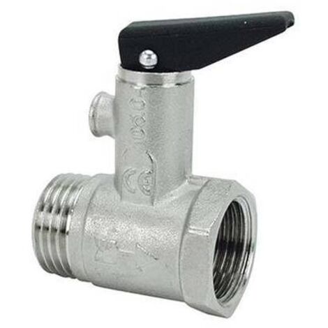V�LVULA DE SEGURIDAD + PALANCA PARA CALENTADOR DE AGUA