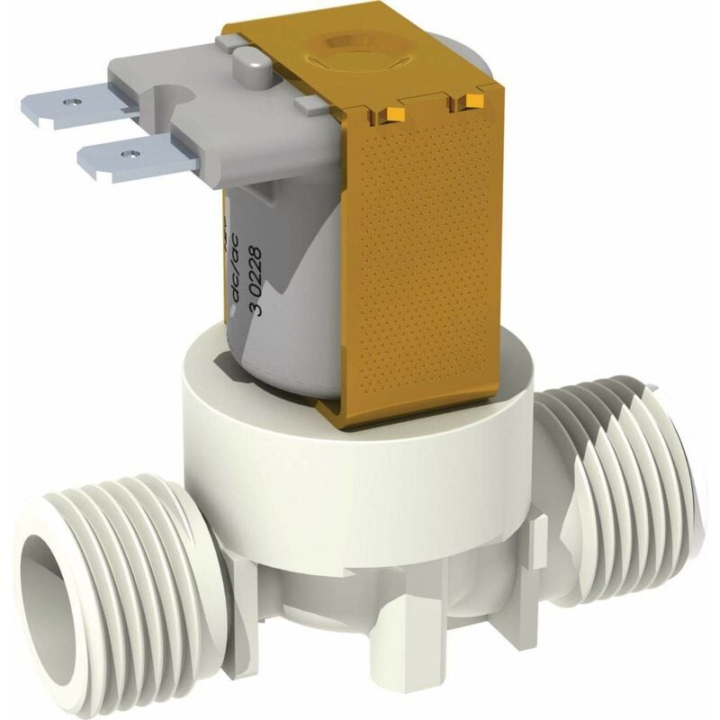 

Sogoba S.a - Válvula solenoide de nylon recta 15X21 doble macho, 24V
