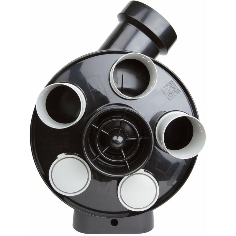 Vortice - Hygro es - Vmc Simple Flux hygroréglable - Moteur ec très basse consommation penta : Suspendue ou fixée