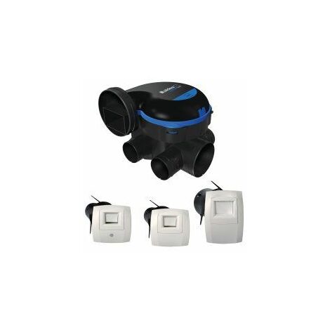 Kit VMC Aldes EayHOME COMPACT CONNECT et 3 bouches ColorLINE et 4