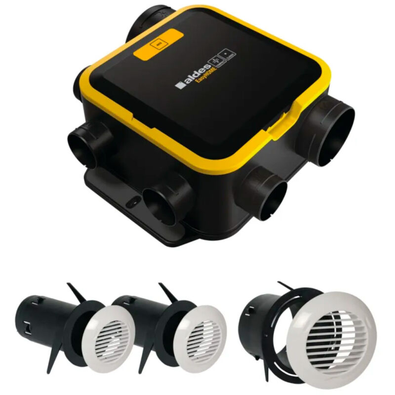 Aldes - vmc simple flux autoréglable EasyHome Auto Compact Classic