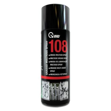 VMD 108 bombe aA rosol 400 ml graisse professionnelle hydrofuge polyvalente fabriquA e en Italie