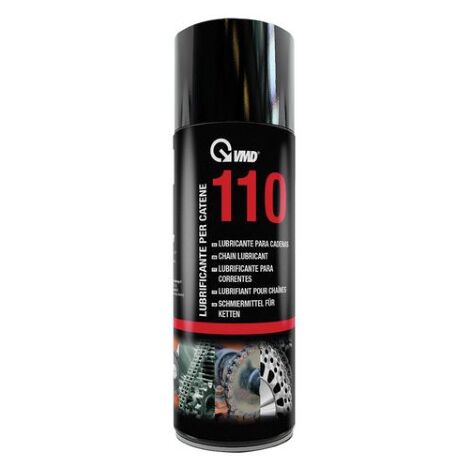 VMD 110 bombe aA rosol 400 ml de lubrifiant protecteur pour chaA nes professionnelles fabriquA  en Italie