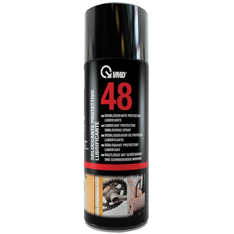 48 spray ae'rosol de'verrouillage lubrifiant solvant protecteur 400 ml - VMD