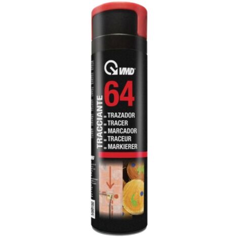 Vmd 64 vernice tracciante rossa spray per metalli e superfici industriali