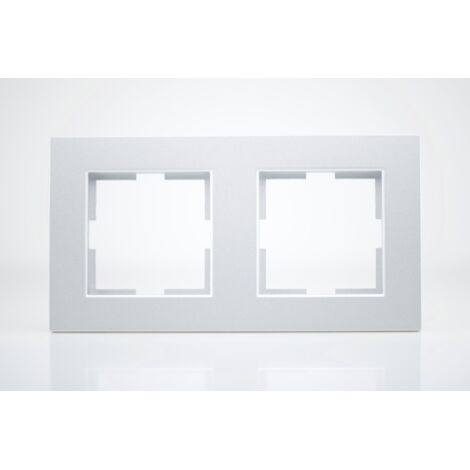 VN-92-18-06-02: NOVELLA Doppia Cornice, Colore Argento