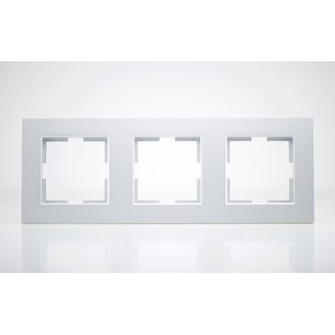 VN-92-18-06-03: Cornice NOVELLA a 3 ante, colore argento