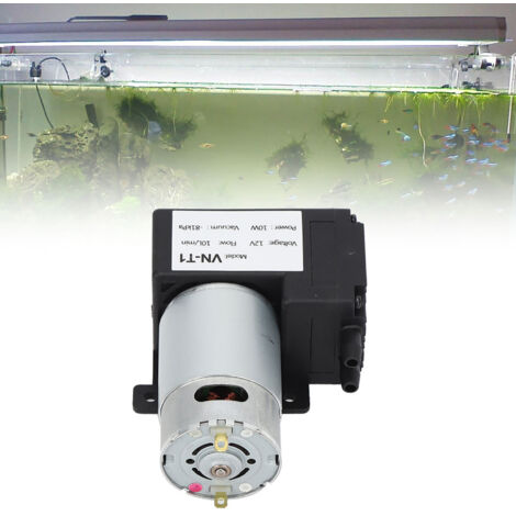 VN T1 Mikro-Gleichstrom-Vakuumpumpe, geräuscharme mechanische Teile für Industriezubehör (12V DC)